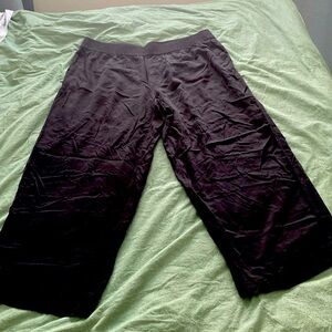 Madewell pull on wide leg dress pants